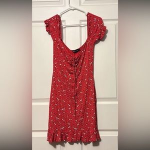 Red pretty little thing dress 8 NWT